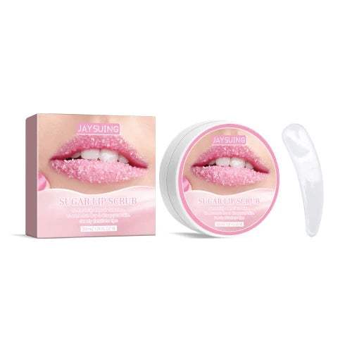 Jaysuing Exfoliating Scrub Lighten Lines  Remove Dead Skin And Moisturizing Treatment Lip Mask
