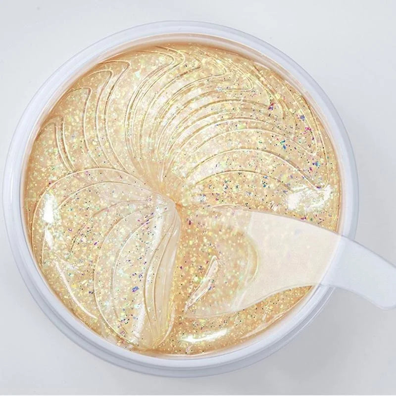 60pcs Crystal Collagen Eye Mask Anti Dark Circle Eye Bags Removal Hydrating Firming Eyes Gel Masks Beauty Moisturizing Eye Patch