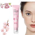 LAIKOU Sakura Eye Serum Roller Massage Hyaluronic Acid Skin Care Eye Bags Cream Moisturizing Dark Circles 15ml